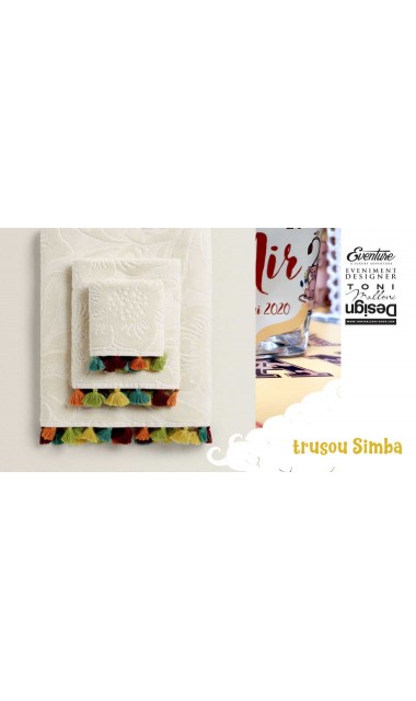 Trusou de botez cu micul pui de leu Simba din celebrul desen animat Baby Simba 9